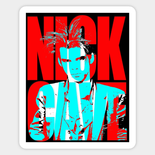 Nick Cave Sticker by arivasrobbins